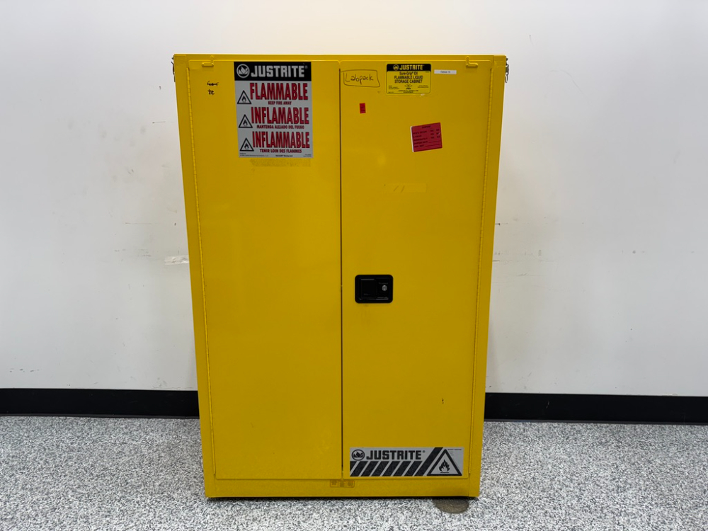 Image of JustRite 45 Gallon Flammable Liquid Storage Cabinet
